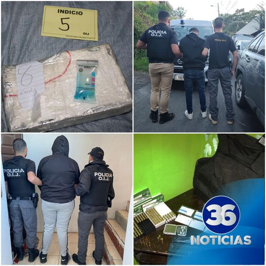 OIJ captura sospechosos de homicidio en Tres Ríos