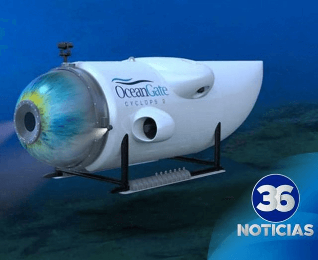 Submarino turístico desaparecido en el Atlántico
