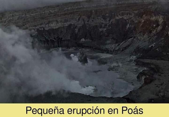 Erupción del Volcán Poás: Columna de Ceniza Impacta la Región